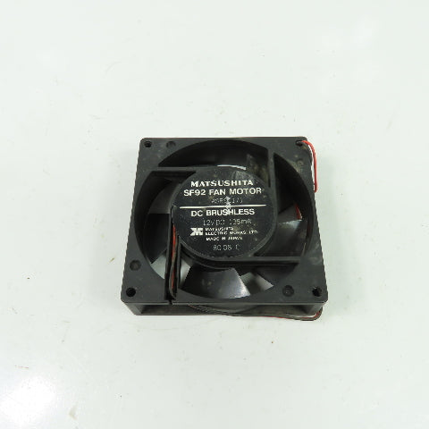Matsushita SF92 DC Brushless Cooling Fan Motor 12VDC 135mA