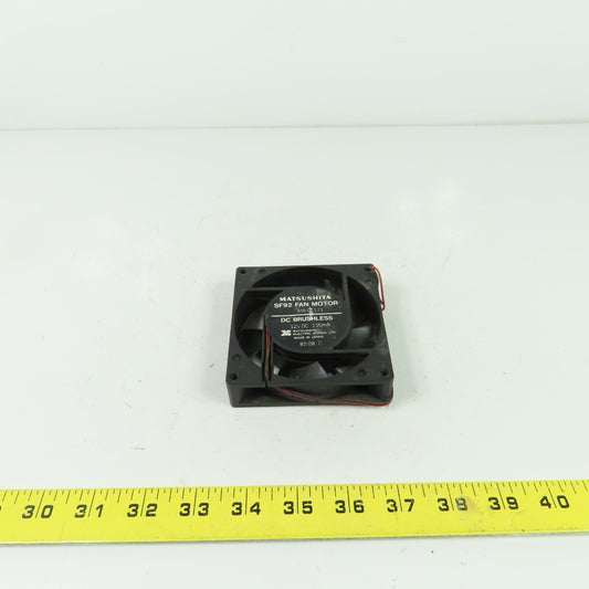 Matsushita SF92 DC Brushless Cooling Fan Motor 12VDC 135mA