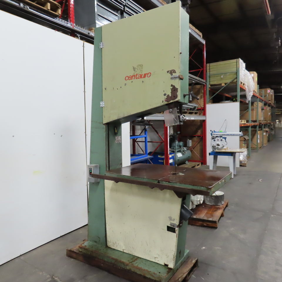 Centauro 900 CO Industrial Tilt Table Vertical Bandsaw 34" Throat 230/460V 3PH