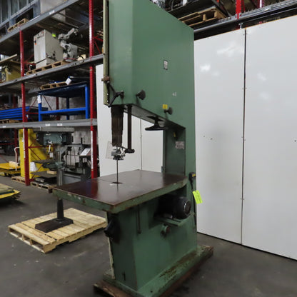 Centauro 900 CO Industrial Tilt Table Vertical Bandsaw 34" Throat 230/460V 3PH