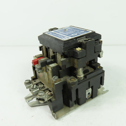 Telemecanique A103B Size 0 600VAC Contactor 20A 2HP 120V Coil