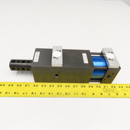 Zaytran LSA-80-50-L-RAP Pneumatic Linear Actuator Locating Pin 50mm Stroke
