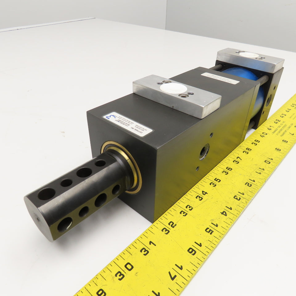 Zaytran LSA-80-50-L-RAP Pneumatic Linear Actuator Locating Pin 50mm Stroke