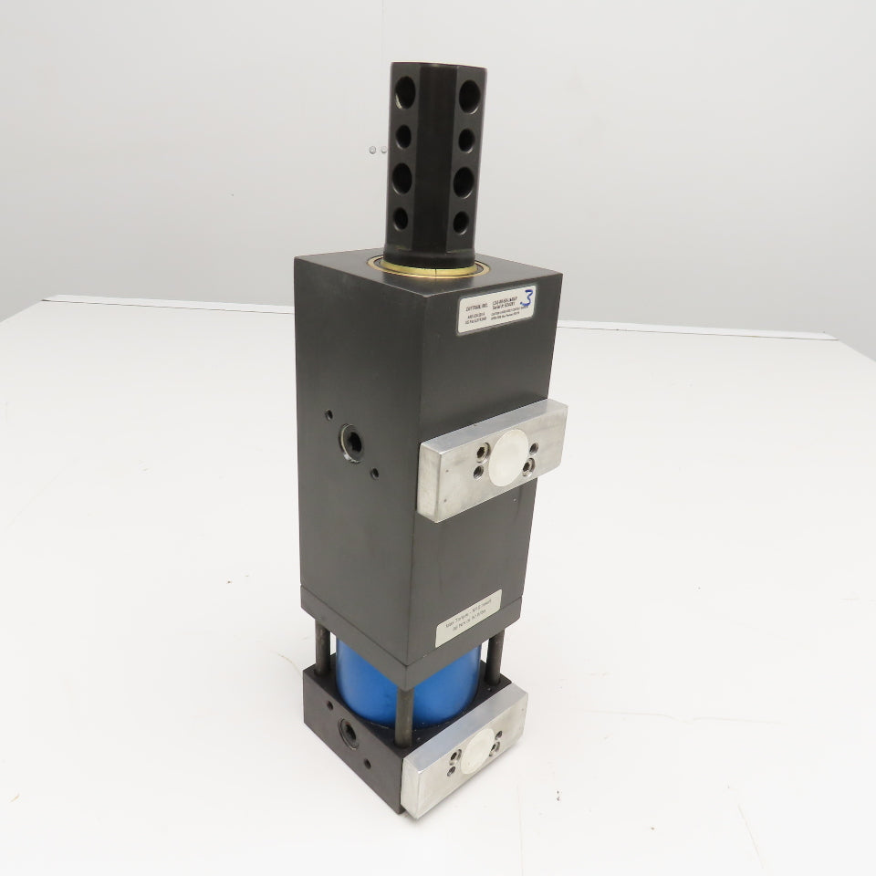 Zaytran LSA-80-50-L-RAP Pneumatic Linear Actuator Locating Pin 50mm Stroke