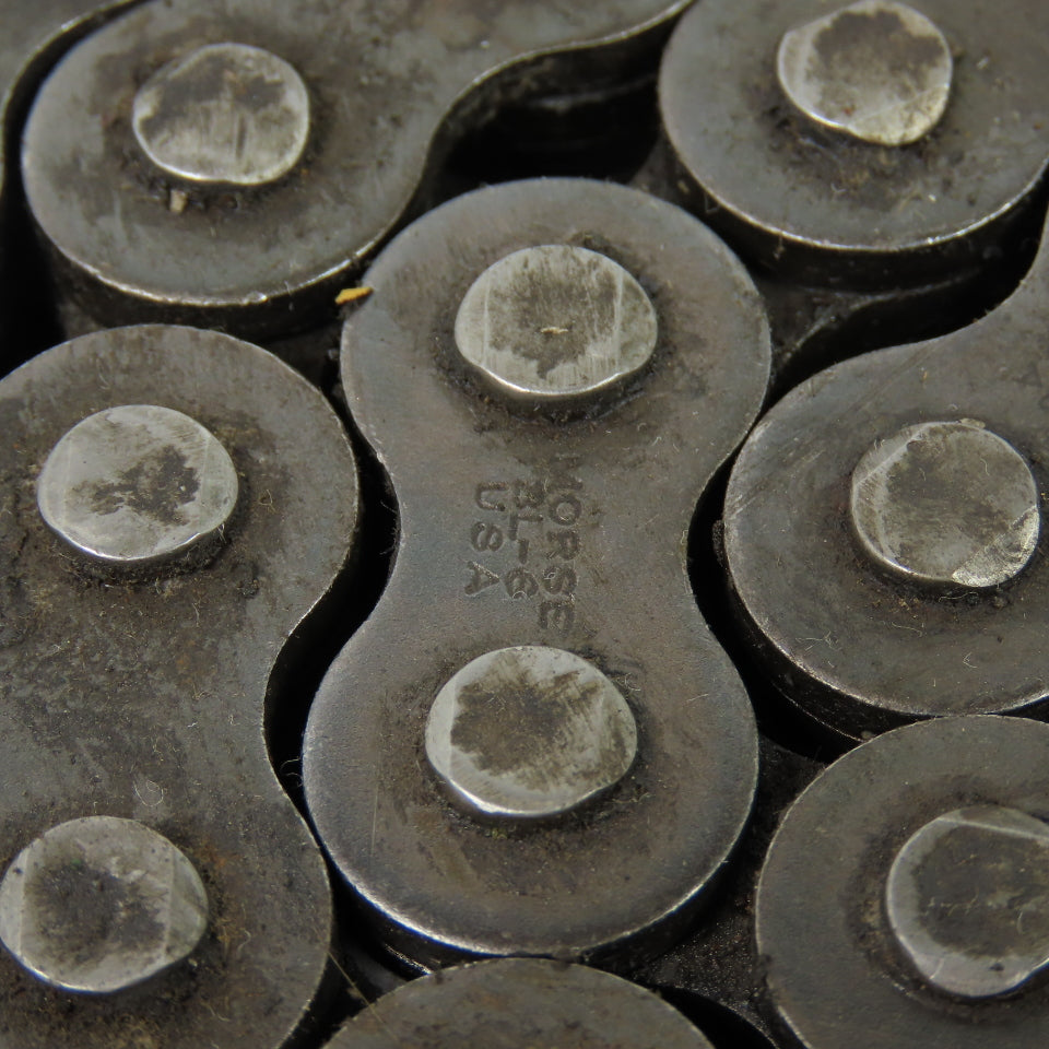 Morse BL-6 Steel Leaf Chain 3x4 Lacing 3/4" Pitch 58" OAL
