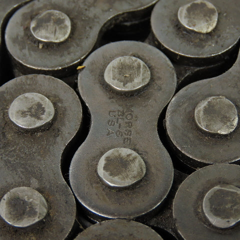 Morse BL-6 Steel Leaf Chain 3x4 Lacing 3/4" Pitch 58" OAL