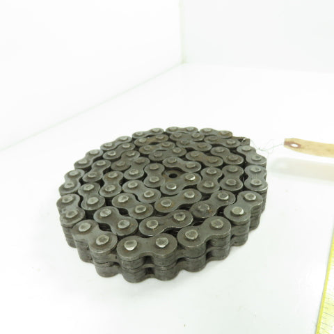 Morse BL-6 Steel Leaf Chain 3x4 Lacing 3/4" Pitch 58" OAL