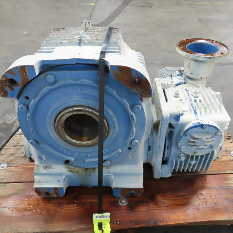 Textron MHVVS55802W8V4A Cone Drive Gear Reducer 2250:1 Ratio 1750RPM Input