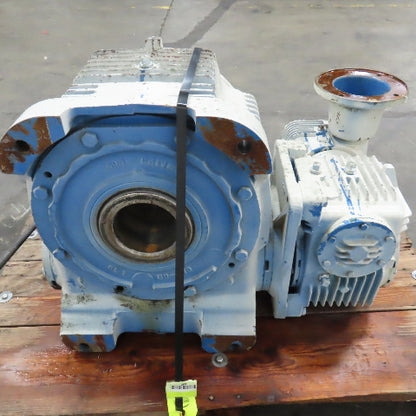 Textron MHVVS55802W8V4A Cone Drive Gear Reducer 2250:1 Ratio 1750RPM Input
