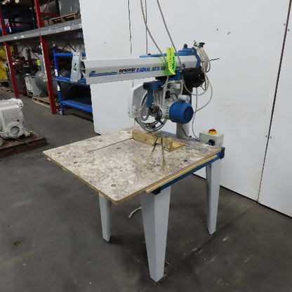 Omga RN.450 FM 12" Radial Arm Saw 1.47kW 230V Single Phase 32x31" Table 1Ph
