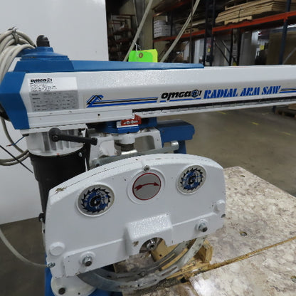 Omga RN.450 FM 12" Radial Arm Saw 1.47kW 230V Single Phase 32x31" Table 1Ph
