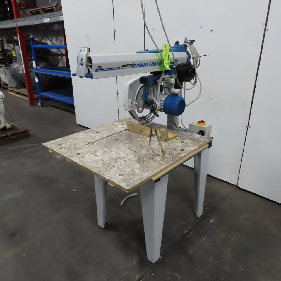 Omga RN.450 FM 12" Radial Arm Saw 1.47kW 230V Single Phase 32x31" Table 1Ph