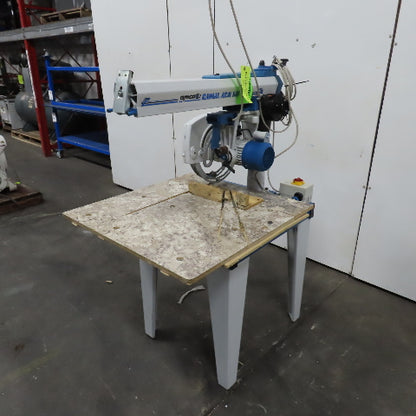 Omga RN.450 FM 12" Radial Arm Saw 1.47kW 230V Single Phase 32x31" Table 1Ph