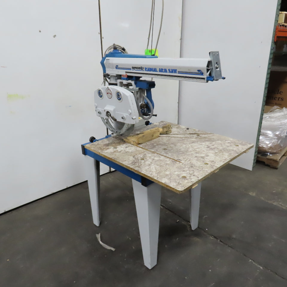 Omga RN.450 FM 12" Radial Arm Saw 1.47kW 230V Single Phase 32x31" Table 1Ph