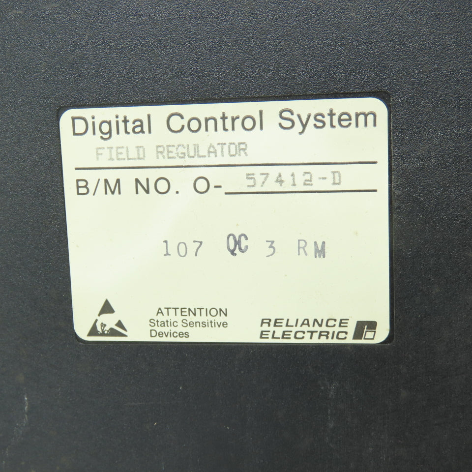 Reliance Electric O-57412-D Digital Control System Field Regulator