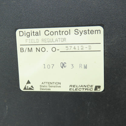 Reliance Electric O-57412-D Digital Control System Field Regulator