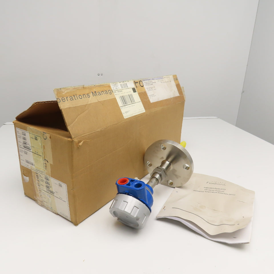 Foxboro PR-14WBS-004 2BLRF 150# Platinum Resistance Temperature Detector 42.4VDC