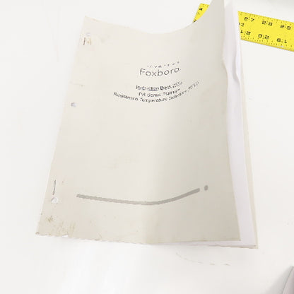 Foxboro PR-14WBS-012 2BLRF 150# Platinum Resistance Temperature Detector 42.4VDC