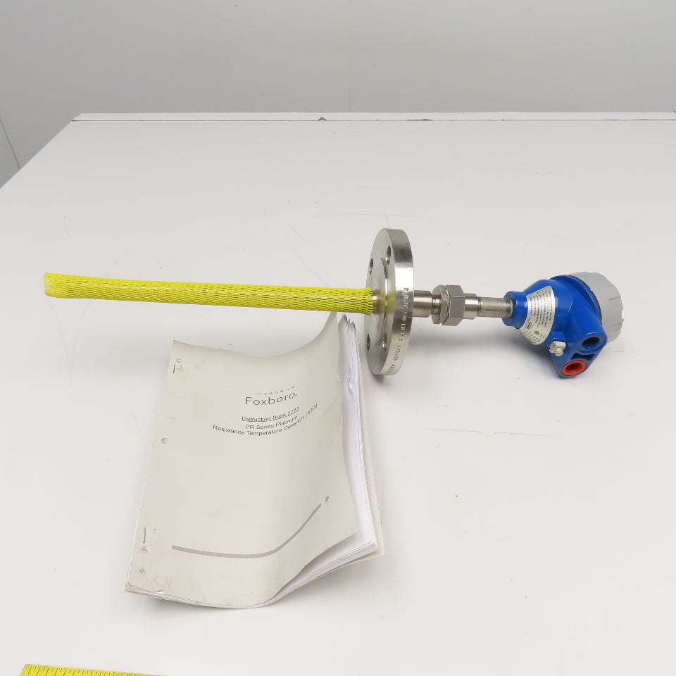 Foxboro PR-14WBS-012 2BLRF 150# Platinum Resistance Temperature Detector 42.4VDC