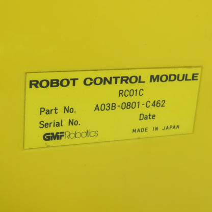 Fanuc Robotics A03B-0801-C462 Robot Control Module RC01C Lot Of 2