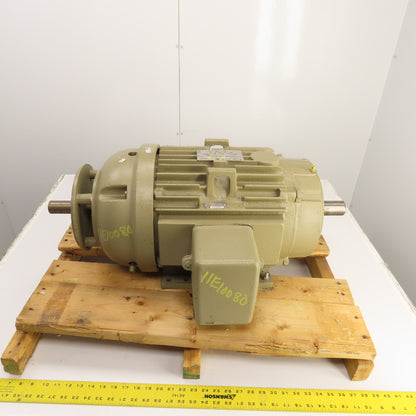 General Electric 5KS254SAB168 15HP Dual Shaft AC Motor 3555RPM 460V 3PH 254TCZ
