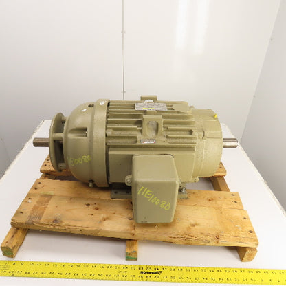 General Electric 5KS254SAB168 15HP Dual Shaft AC Motor 3555RPM 460V 3PH 254TCZ