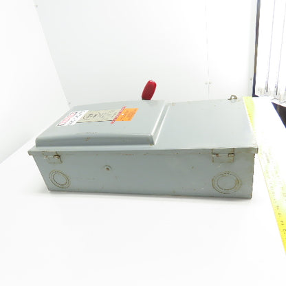 Westinghouse HF364 200A Heavy Duty Safety Switch 600VAC