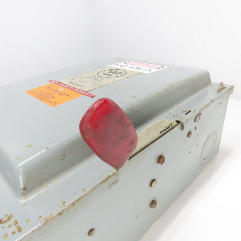 Westinghouse HF364 200A Heavy Duty Safety Switch 600VAC