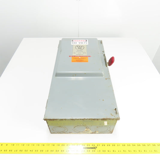Westinghouse HF364 200A Heavy Duty Safety Switch 600VAC