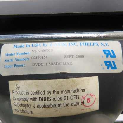 Uson Series 4000 LTX Tester Assy W/ V209AM020 12VDC Monitor