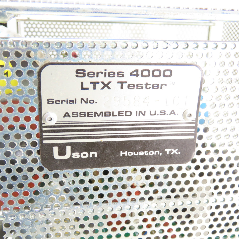Uson Series 4000 LTX Tester Assy W/ V209AM020 12VDC Monitor