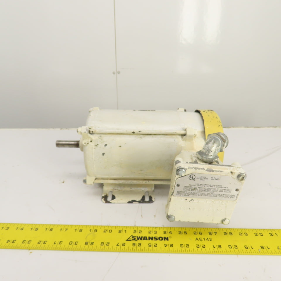 Baldor M7006A 1/2HP Hazardous Location Motor 1725RPM 208-230/460V 3PH 56 Frame