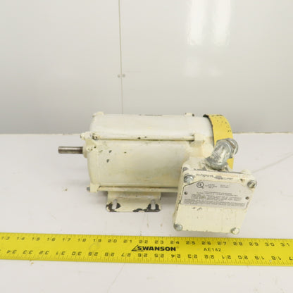 Baldor M7006A 1/2HP Hazardous Location Motor 1725RPM 208-230/460V 3PH 56 Frame