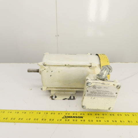 Baldor M7006A 1/2HP Hazardous Location Motor 1725RPM 208-230/460V 3PH 56 Frame