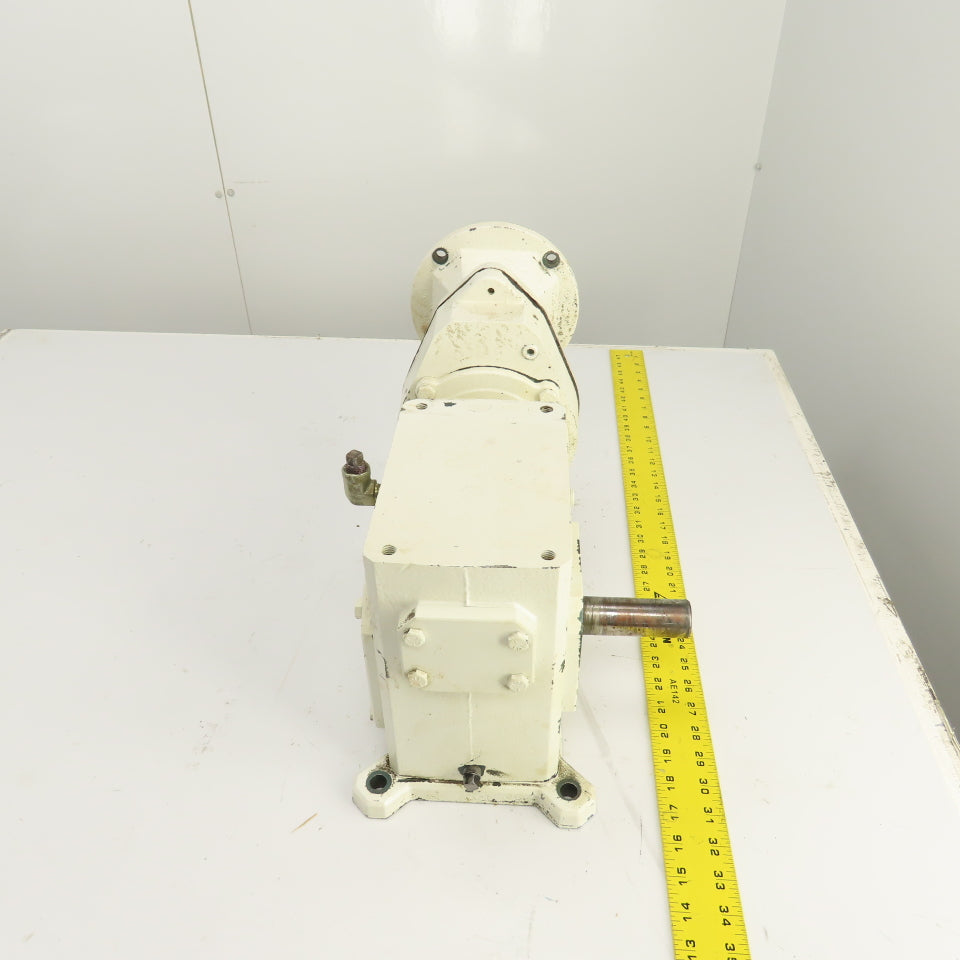 Grove Gear DXTM0230-2 25:1 Ratio Left Hand Gear Reducer 2.75HP 140TC 70RPM