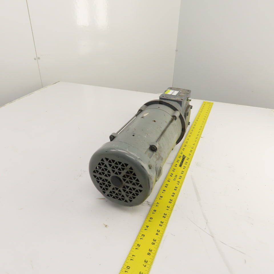 Boston RF718-25-B5-6 25:1 Ratio Left Hand Gear Reducer 3/4HP 70RPM 90VDC