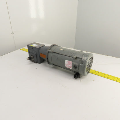Boston RF718-25-B5-6 25:1 Ratio Left Hand Gear Reducer 3/4HP 70RPM 90VDC