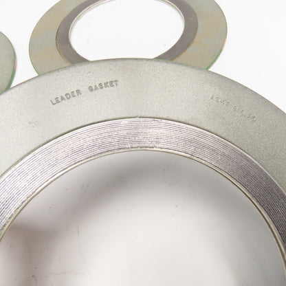 Leader Gasket 4"-900 316L LF Spiral Wound Gasket Lot Of 6