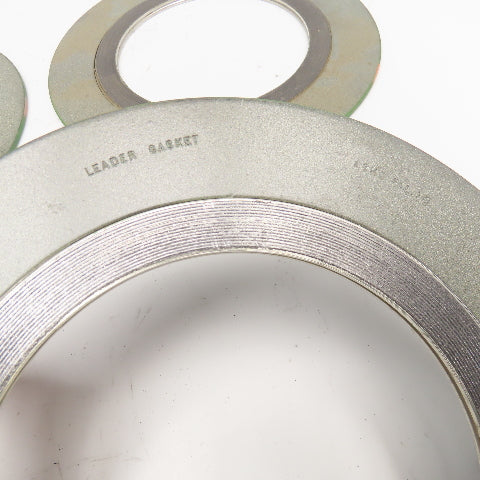 Leader Gasket 4"-900 316L LF Spiral Wound Gasket Lot Of 6