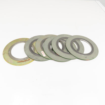 Leader Gasket 4"-900 316L LF Spiral Wound Gasket Lot Of 6