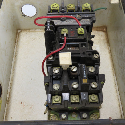 Allen Bradley 509-BJD Bulletin 509 Size 1 Magnetic Motor Controller 120V Coil