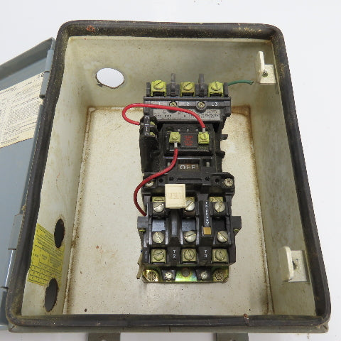 Allen Bradley 509-BJD Bulletin 509 Size 1 Magnetic Motor Controller 120V Coil