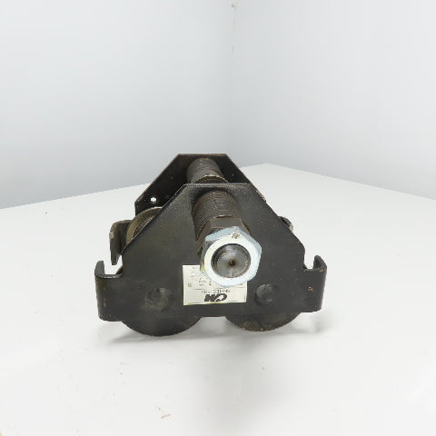CM Series 633 1 Ton Ball Bearing Hoist Trolley 3-1/2"- 10" Flange