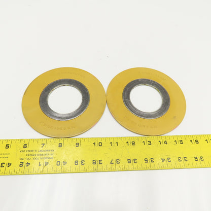 Garlock Flex Seal 2" 9-1500 ASME B 16.20 304 VC Gasket Lot Of 2