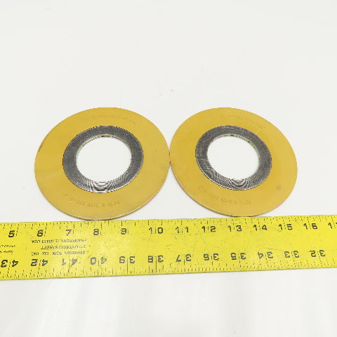 Garlock Flex Seal 2" 9-1500 ASME B 16.20 304 VC Gasket Lot Of 2