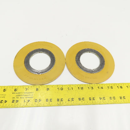 Garlock Flex Seal 2" 9-1500 ASME B 16.20 304 VC Gasket Lot Of 2