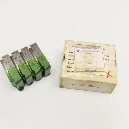 Quality Chaser Company M24 x 2.0 Regular 1-1/2KD 15 Hook Thread Chaser 45° Set/4