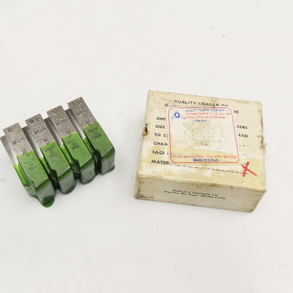 Quality Chaser Company M24 x 2.0 Regular 1-1/2KD 15 Hook Thread Chaser 45° Set/4