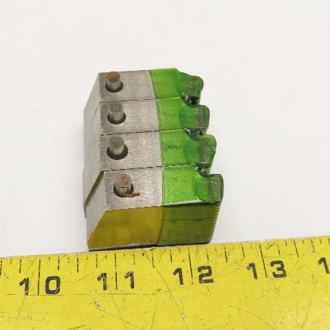 Quality Chaser Company M25 x 2.0 Regular 1-1/2KD 15 Hook Thread Chaser 45° Set/4