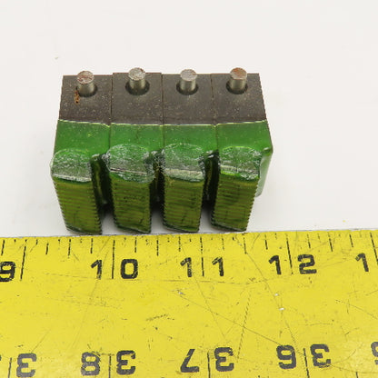 Quality Chaser Company M25 x 2.0 Regular 1-1/2KD 15 Hook Thread Chaser 45° Set/4